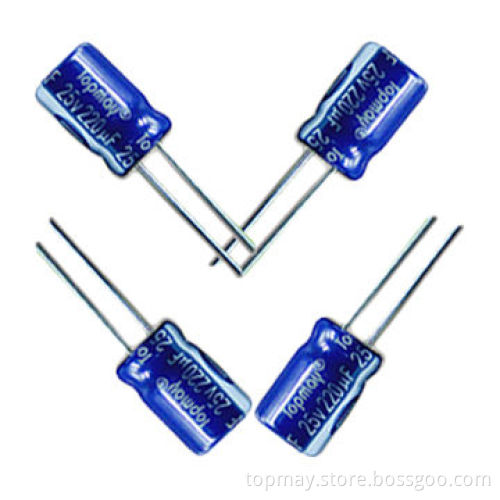 Aluminum Electrolytic Capacitor with 2,000-hour Loading Lifespan and 6.3 to 450V Rated Voltage Range
